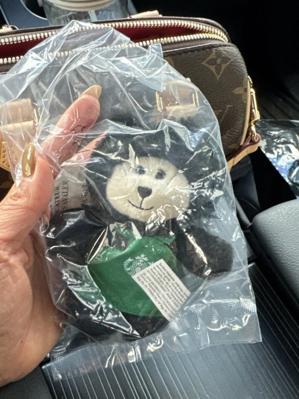 NWT! Starbucks Bearista Black Cat Keychain 2026